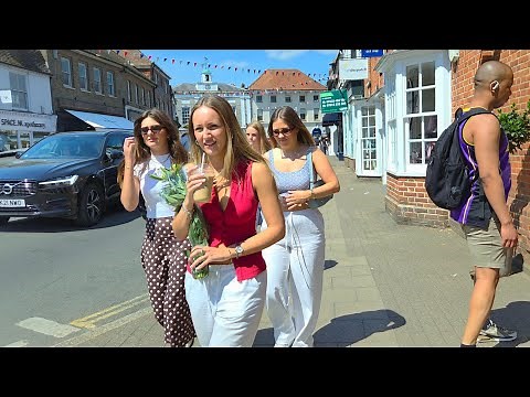 # Walking Tour Marlow Village Buckinghamshire England # 4k