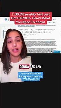 US Citizenship test just got harder