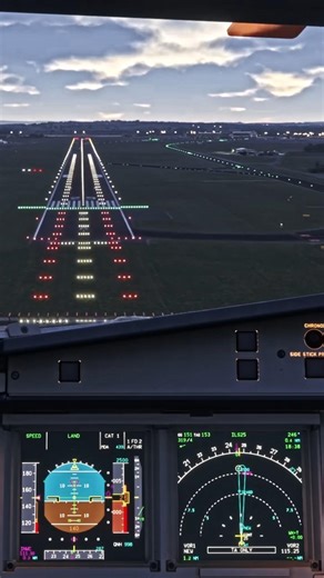 European Cargo A340-600 Landing at Newcastle (EGNT) | MSFS 2024