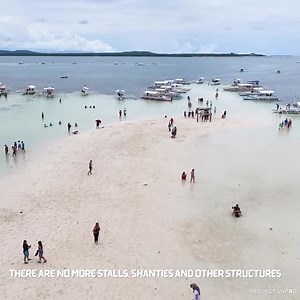 Credit to the Owner Project LUPAD No more stalls, shanties, and other structures at Virgin Island in Panglao, Bohol. https://fb.watch/eTwVy4-arl/ | Ako Bisdak - Bisdak Represent | Facebook