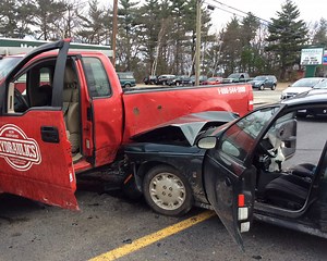 Three Injured in Daniel Webster Highway Crash