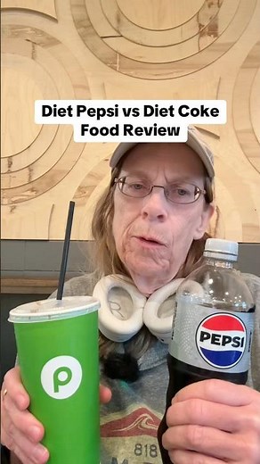 Diet Coke better than Diet Pepsi? #foodreviews #soda #sodareview