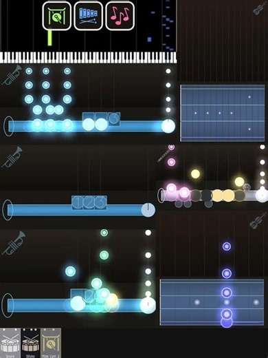 I Dream Of Jeannie - T V Themes — Multi-Instrument Visualization