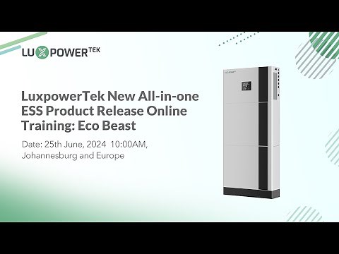 First Release: All in One ESS Eco Beast for Off-Grid Energy Solution