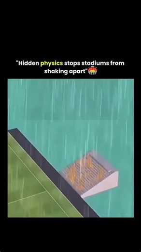 Viral clips on Instagram: "This post shares a 22-second animation demonstrating structural engineering in stadium design, showing how a grandstand withstands crowd-induced vibrations from synchronized jumping, using a seesaw analogy to illustrate load balancing and resonance avoidance. The video highlights real-world physics principles, such as dynamic loading and damping, supported by studies like those in the Journal of Sound and Vibration (e.g., 2005 research on crowd-structure interaction ca