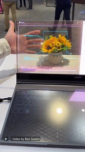 The ThinkBook Transparent Display Laptop Concept features a 17.3-inch see-through screen, enabling virtual creations to seamlessly overlay onto the real world, reminiscent of AR technology. Instead of a traditional physical keyboard, users will find a touchscreen keyboard that doubles as a drawing board when paired with a compatible pen. Thoughts? Video Credit: Ben Geskin #engineering #technology #virtualreality #augmentedreality | Wevolver.com