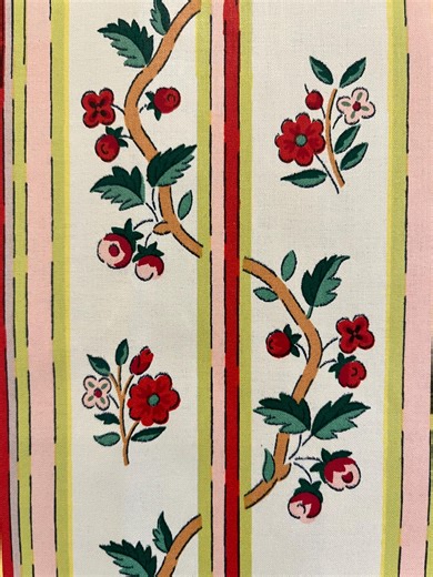 Vintage French Provencal Fabric in Polished Cotton by Chotard Paris. 2 Plus Yards - Etsy