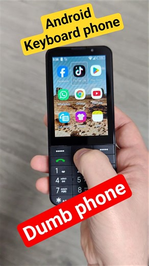 Uniwa f27 pro. Android keyboard phone.