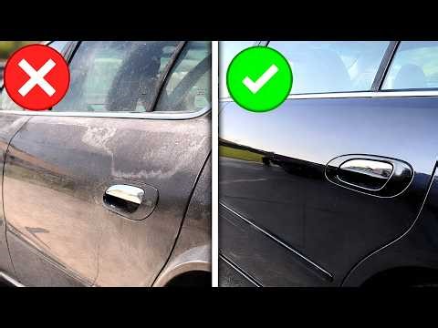 TRICKS To Make Your Car Look BRAND NEW!