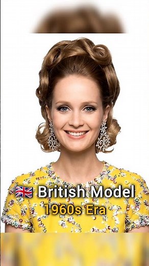 Prettiest British Model 1960s Era | Then Vs Now