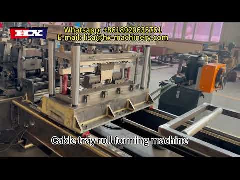 [Full Machine Breakdown] Inside a Trough Cable Tray Roll Forming Production Line