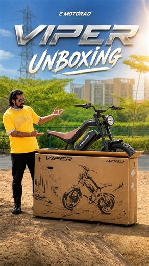 ⚡Emotorad Viper Unboxing | Electric Fatbike