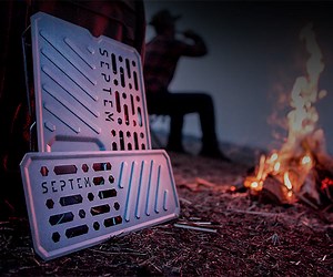 The GrilTi Is a Portable Folding Grill Made from Titanium