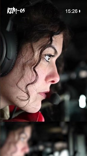 US Air Force KC-135 Aerial Refueling Crew refueling an RC-135 Aircraft