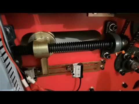 Roll transfer printing machine, optional configuration: automatic rectification function