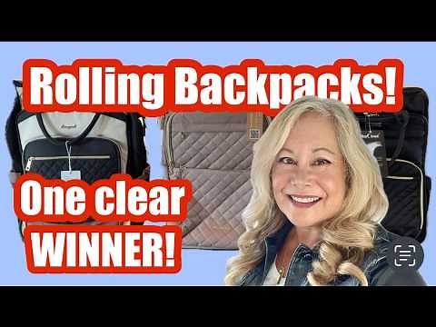 3 Best Convertible Rolling Backpacks For Carry-On Travel!