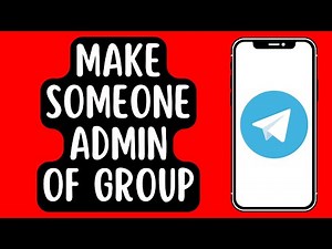 How To Make Someone Admin of Telegram Group