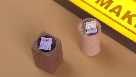 EPOMAKER Creamy Jade 45gf Gaming Keyboard Switches, 100 PCS Linear Switch, 5-Pin Pre-Lubed Switch, with PC/PA66 Case, POK Stem, Compatible with MX Keycaps for Mechanical Keyboard