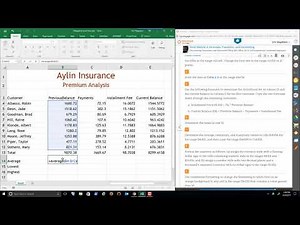 Excel Module 2 Lab 1 Solution Video