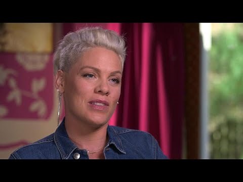 Pink on her concert acrobatics