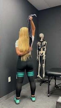 Passive Shoulder Internal Rotation｜Hand-Behind-Back Stretch Technique