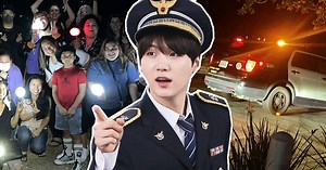 "Bad Decisions?" Police Crash BTS ARMYs' Party With Benny Blanco In The Woods