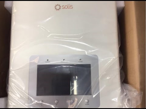 Unboxing of 3KW Solis Hybrid On Grid Inverter