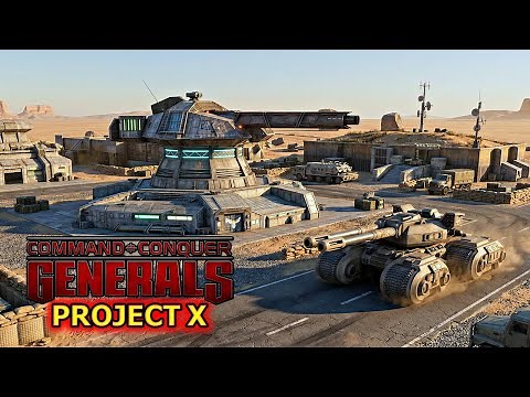 Project X Revealed… The Most Advanced Base in Generals Zero Hour