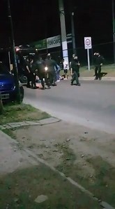 Accidente en Merlo Norte , camión de la policía atropella a un motociclista. #Ampliaremos | Noticias MERLO