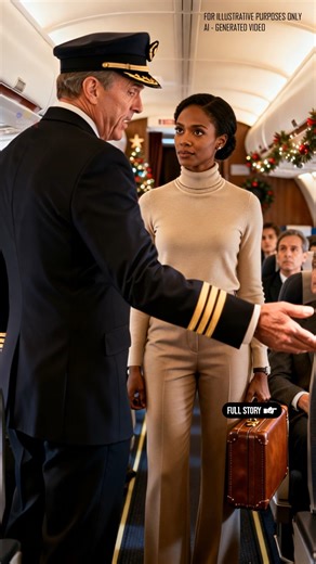 PILOT ORDERS BLACK WOMAN TO MOVE SEATS ON CHRISTMAS EVE — SHE’S THE BILLIONAIRE WHO OWNS THE PLANE “Take that, Naomi. Yes. Nice. You are going to pay for that.” “Are you kidding me?” Victoria Langford’s voice cut through the first-class cabin like a blade. “They put her in 1A. On Christmas Eve, this airline must be desperate if they’re seating people who look like they couldn’t even afford a Greyhound ticket.” Passengers froze mid-step. The plane wasn’t fully boarded yet, but the atmosphere had 