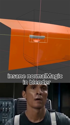 Alexandr Iwaac on Instagram: "Insane normalMagic add-on for blender . . . . #b3d #blender3d #addon #modeling"