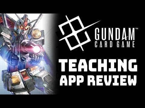 How to Play Gundam Card Game Teaching App