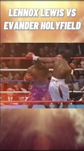 🔥 Lennox Lewis vs Evander Holyfield | Legendary Heavyweight Boxing Showdown 🔥