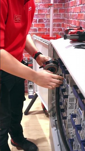 Check out the M18 FUEL™ Cable Stripping Tool in action at #MILWAUKEERome2026 ⚡️