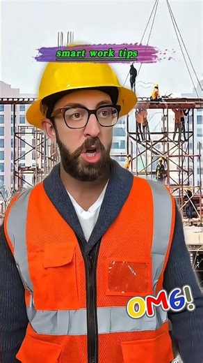 Smart work tips #skills #workskills #smart #amazing #tips #construction #workers