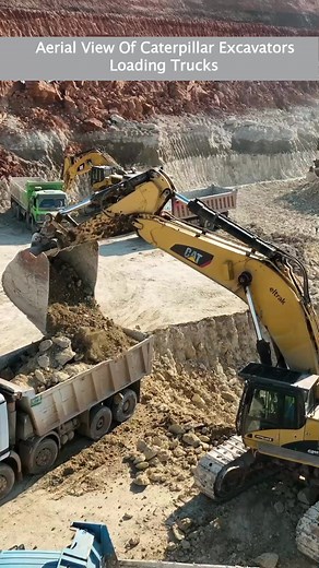 Amazing View! Full Video On Our YouTube Channel #megamachineschannel #caterpillar #excavator #mining #construction #heavyequipment #truck #machines