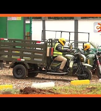 Commissioning of Electric TukTuk to boost farming in Kisii