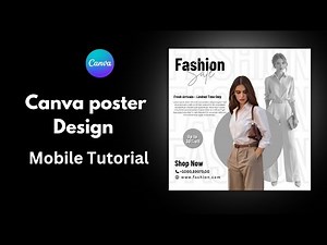 How to Create a Stylish Fashion Sale Poster – Canva Design Tutorial