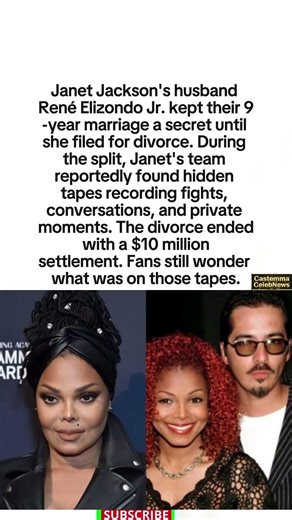 Janet’s Secret Marriage 😳 #Shorts #JanetJackson #RenéElizondo #relationship #marriage #couple