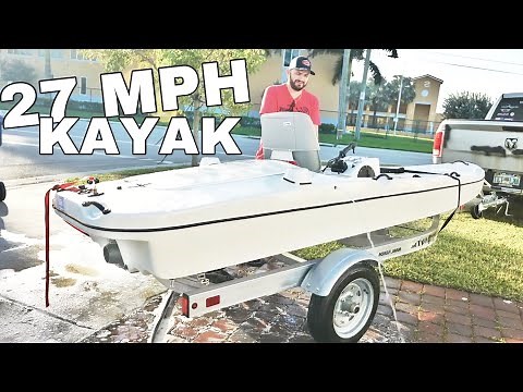 17 HP Jet Kayak Aquanami JetAngler PRO Full Walkthrough