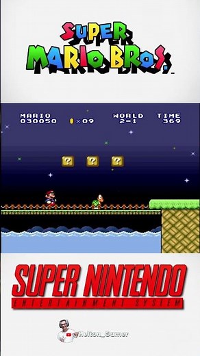 Super Mario Bros. The Lost Levels SNES #retrogaming