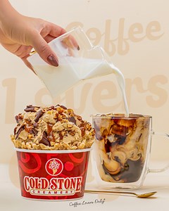 5.7K views · 58 reactions | Coffee Lovers Only® — never a pour decision☕  | Cold Stone Creamery | Facebook