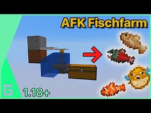 Die Beste AFK-Fischfarm für 1.19+ (EINFACH) | Minecraft
