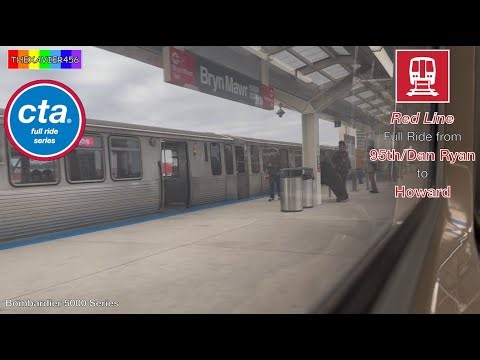 CTA Ride Series: Full Ride on the Red Line from 95th/Dan Ryan to Howard