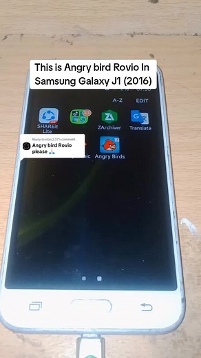 Angry Birds on Samsung Galaxy J1 (2016) Gameplay