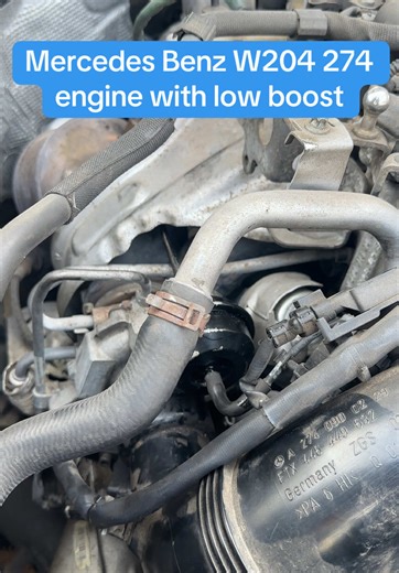 Mercedes Benz W204 274 Engine Low Boost Issues Explained