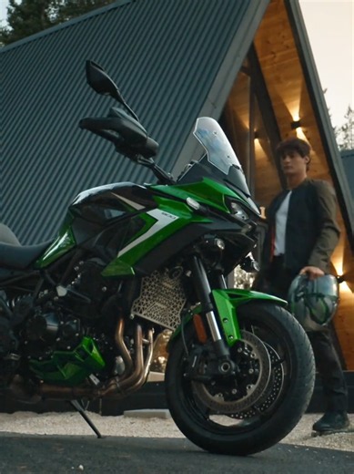 Introducing the new 2027 VERSYS 900 SE LT ABS—where iconic VERSYS comfort and #Kawasaki 4-cylinder power meet. With advanced touring support technology, the #VERSYS900 SE LT ABS is built to navigate city streets or go the distance. #DestinationAdrenaline #GoodTimes . . . Equipment illustrated and specification may vary to meet individual markets.