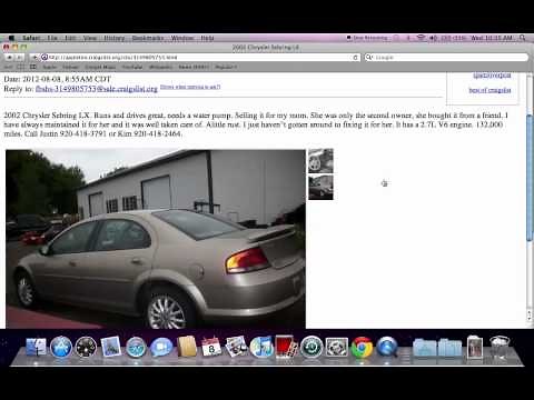 Craigslist Appleton Wisconsin Used Cars and Trucks - Low Prices for Sale by Owner