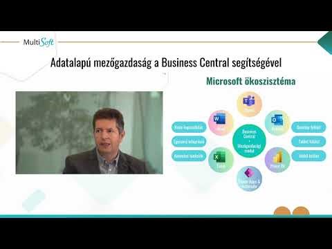 MultiSoft: Adatvezérelt mezőgazdaság a Business Central segítségével | WEBINAR | 2025.09.16.