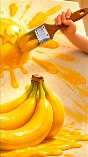 Yellow Color Splash 💛 | Learn Yellow Color Song for Kids #shorts